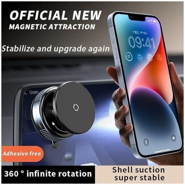 Magnetic Suction Phone Holder - Image 3