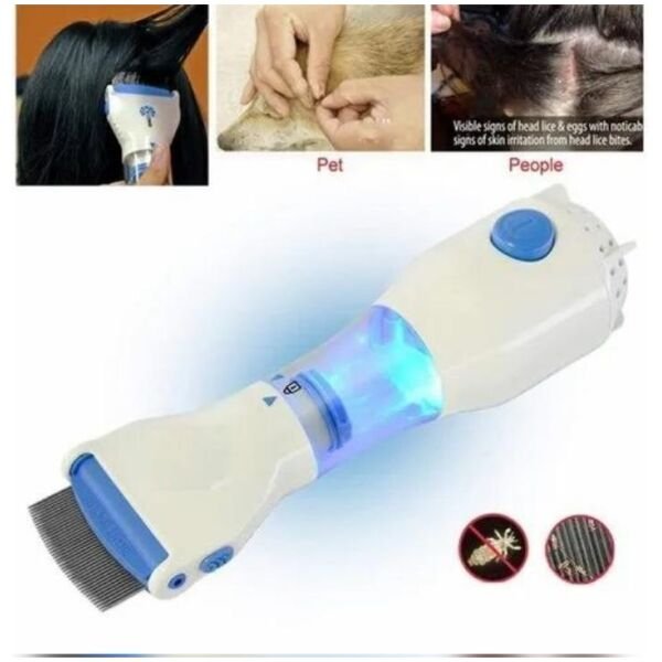 Electrical Head Lice Comb & Eggs Removed From The Hair - Image 2