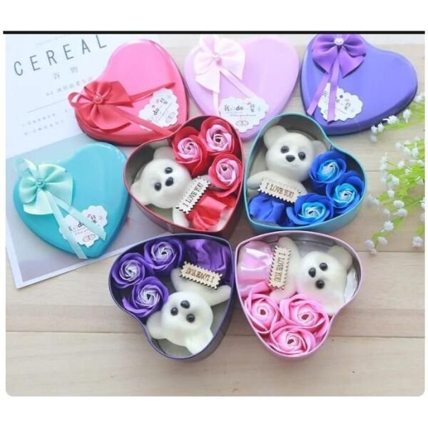 Bear Rose Gift Box - Image 3