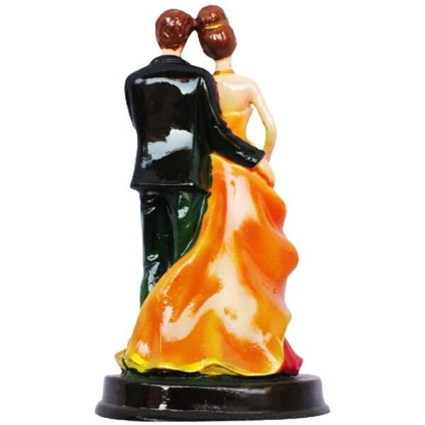 Handcrafted Loving Married Couple Statue Showpiece - Image 2