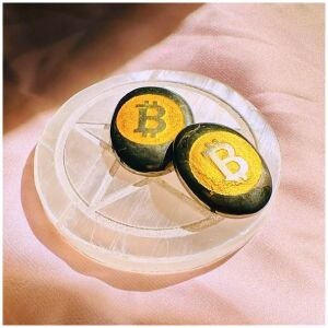 Pyrite Bitcoin Stone