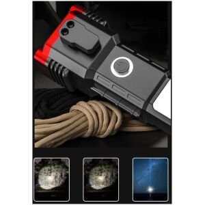 Multifunctional Work Portable LED Flashlight