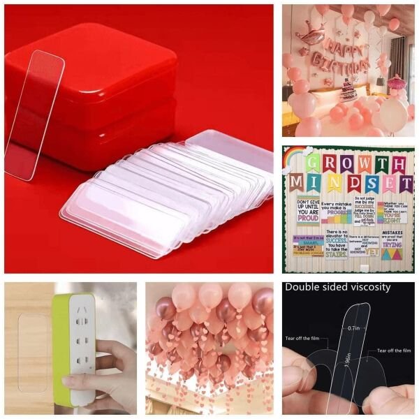 Two Side Waterproof Sticker Home Decor Wall Tape - Image 2