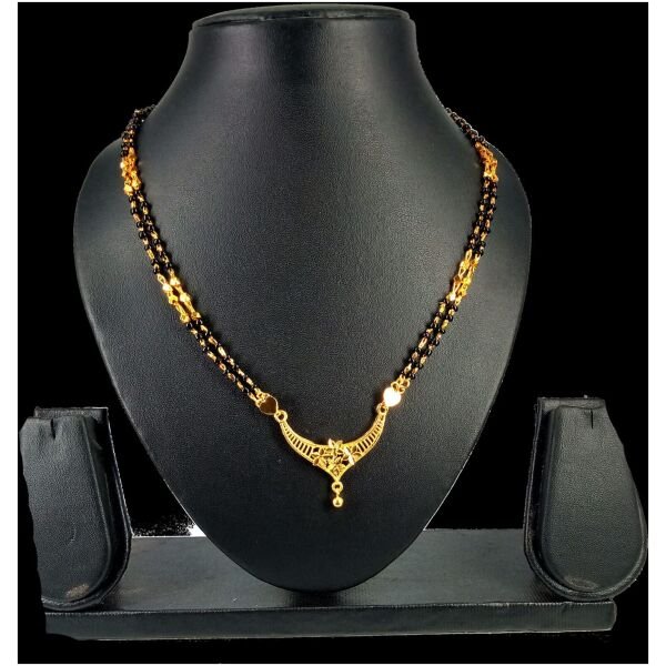Elegant Gold Plated Mangalsutra