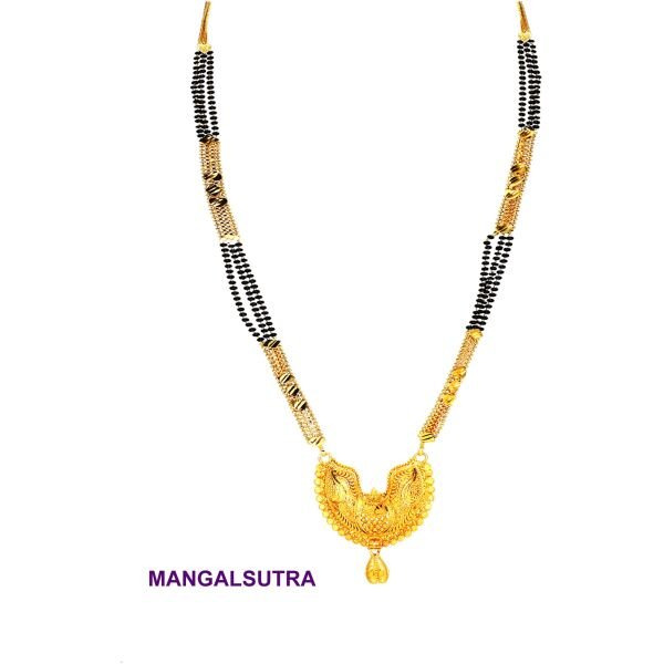 Elegant Gold Plated Mangalsutra - Image 3