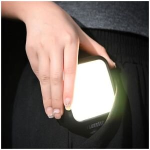 LED Video Light with Phone Holder Clip
