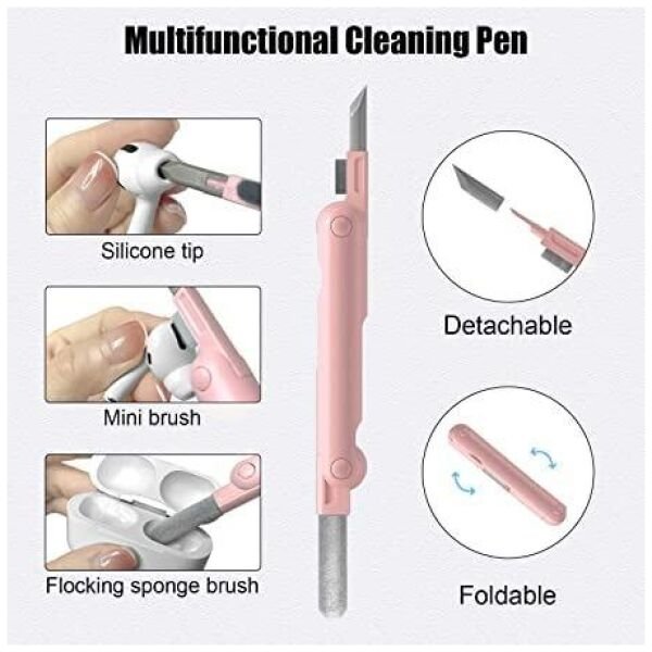 7-in-1 Electronics Cleaner Kit Keyboard Cleaner kit, Portable Multifunctional Cleaning Tools - Image 3