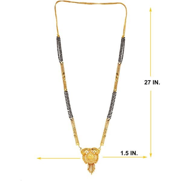 Attractive Gold Plated Mangalsutra - Image 3