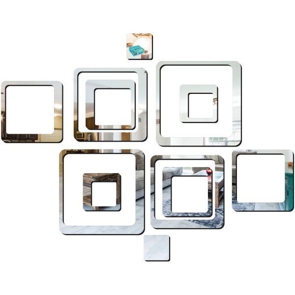 3D Acrylic Mirror Wall Sticker Decoration - Image 2