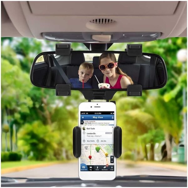 Rearview Mirror Phone Holder - Image 2