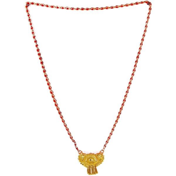 Pretty Gold Plated Mangalsutra - Image 3