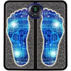 Vibrating Bubble Electric Ems Foot Massager Pad