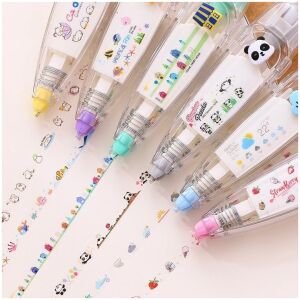 Decoration Tape Cute Novelty Sticker Pen Machine Pack of 2