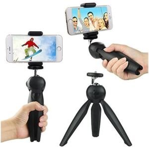 Xank YT 228 Tripod (Black, Supports Up to 1000 g)