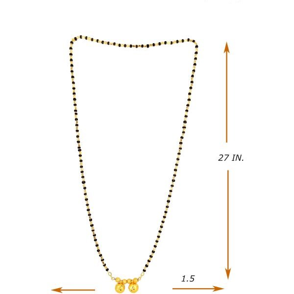 Fantastic Gold Plated Mangalsutra - Image 2