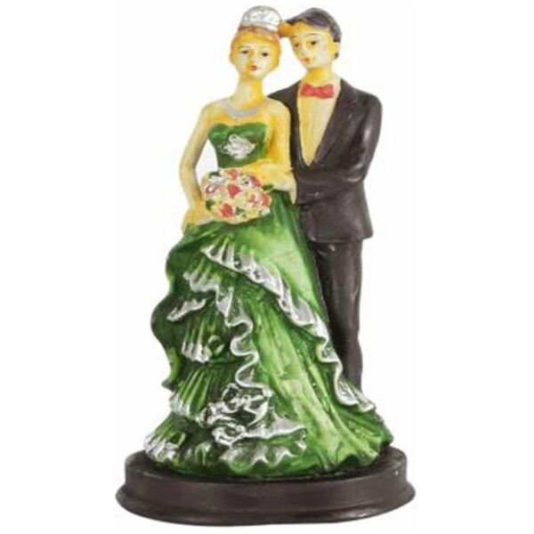 Handcrafted Loving Married Couple Statue Showpiece - Image 2