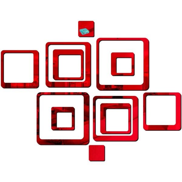 3D Acrylic Mirror Wall Sticker Decoration - Image 2