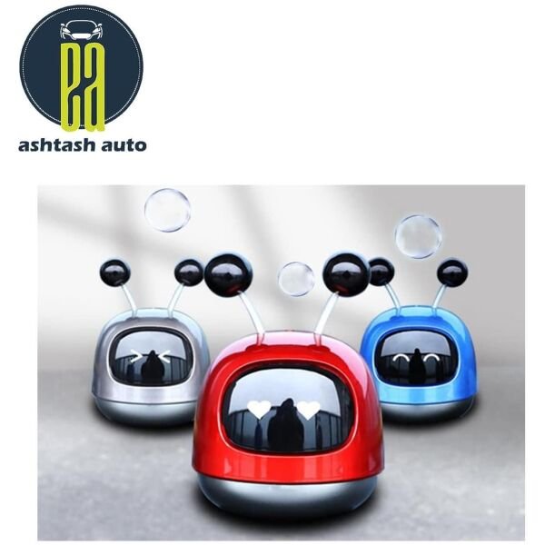 Robot Car Perfume For Car Dashboard (Blue) - Image 3