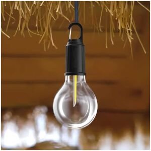 Decorative Hanging Bulb with 3 Modes Tent Lamp for Camping Pack of 1
