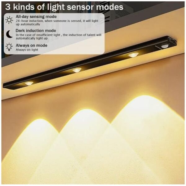 LED PIR Motion Sensor Cabinet With USB Rechargeble - Image 4
