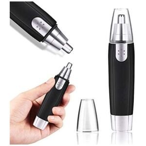 Nose Hair Trimmer Battery Operated Ear and Nose Hair Trimmer Clipper Painless