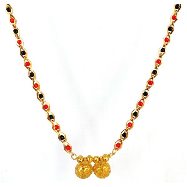 Elegant Gold Plated Mangalsutra - Image 2