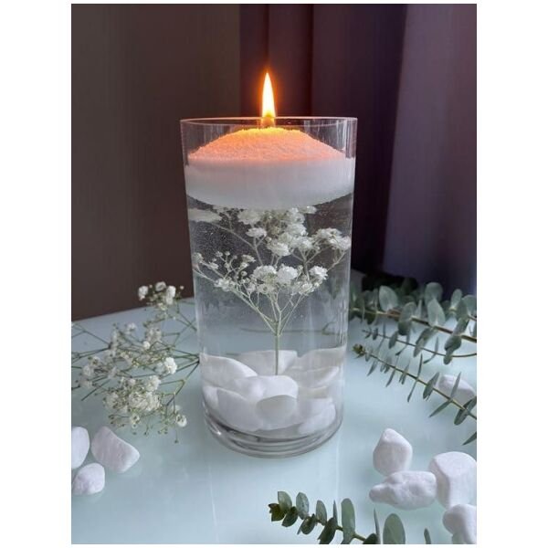 Pearl Soy Wax for Custom Candles 200gram + 50 Wicks