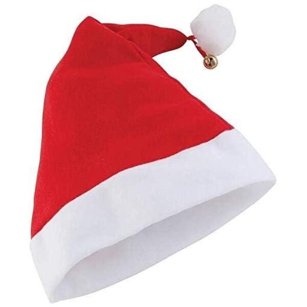Combo Of Chirtsmas Santa Caps (Pack of 6) - Image 3