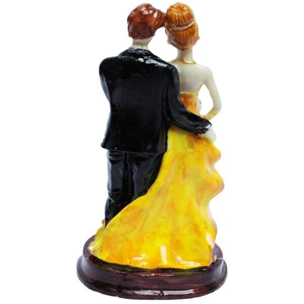Handcrafted Loving Married Couple Statue Showpiece - Image 3