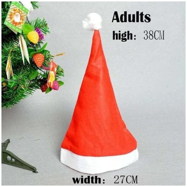 Combo Of Chirtsmas Santa Caps (Pack of 6) - Image 2