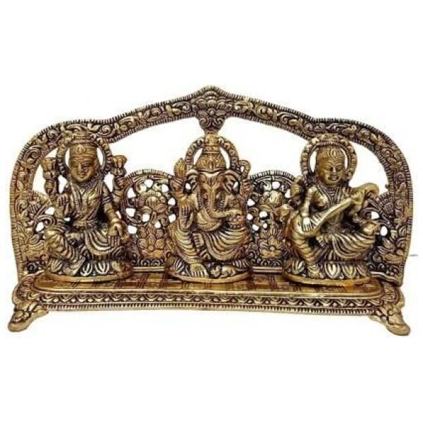 Design Lakshmi Ganesh Saraswati Idol Showpiece