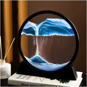 Relaxing Kinetic Sandscape Art Table Desk