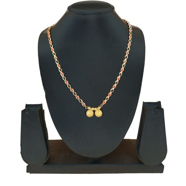Elegant Gold Plated Mangalsutra - Image 3