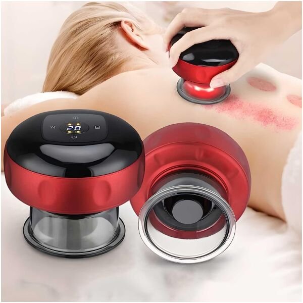 Electric Cupping Therapy Machine with 12 Level Temperature and Suction Cupping Therapy Machine