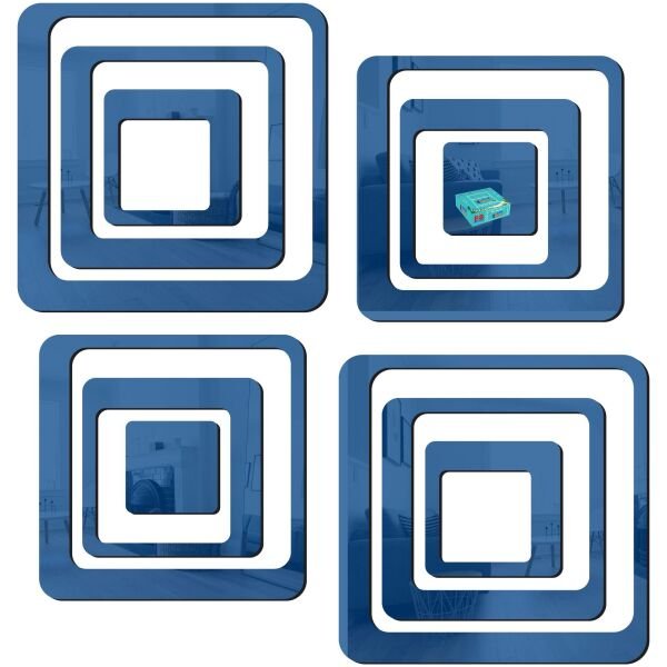 3D Acrylic Mirror Wall Sticker Decoration - Image 2