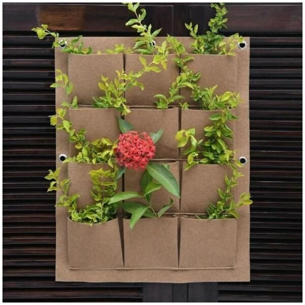 Vertical Hanging Wall Planter for Balcony /Indoors