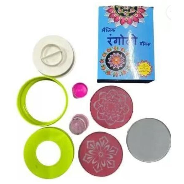 BD Rangoli Making Kit Includes Magic Tool