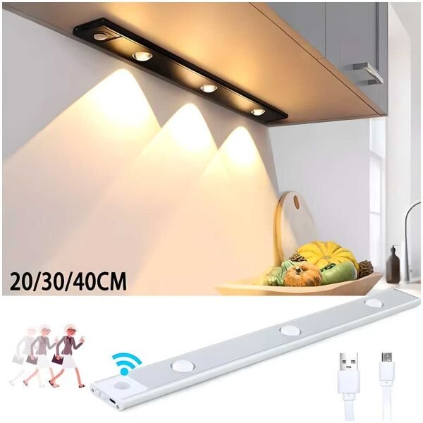 LED PIR Motion Sensor Cabinet With USB Rechargeble - Image 2