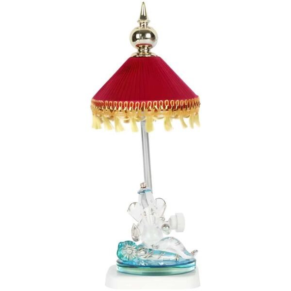 Ganpati Sitting Statue Decorative Showpiece - 18 cm  (Crystal, Multicolor)