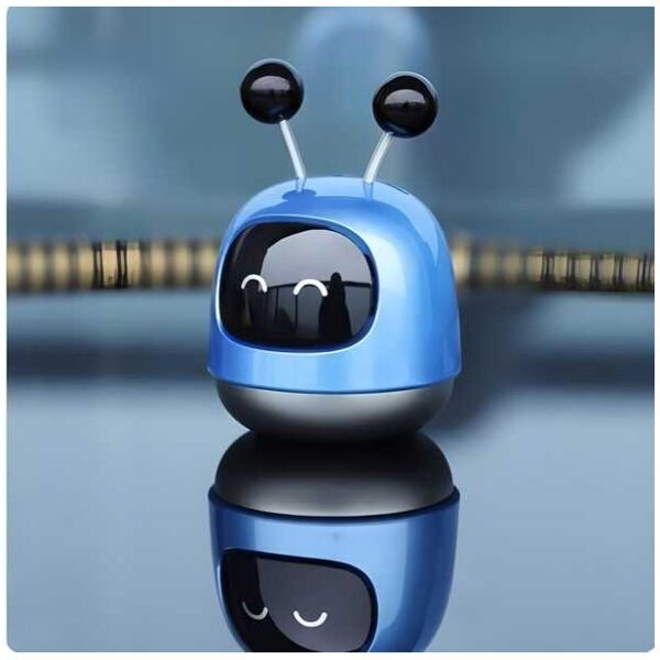 Robot Car Perfume For Car Dashboard (Blue)
