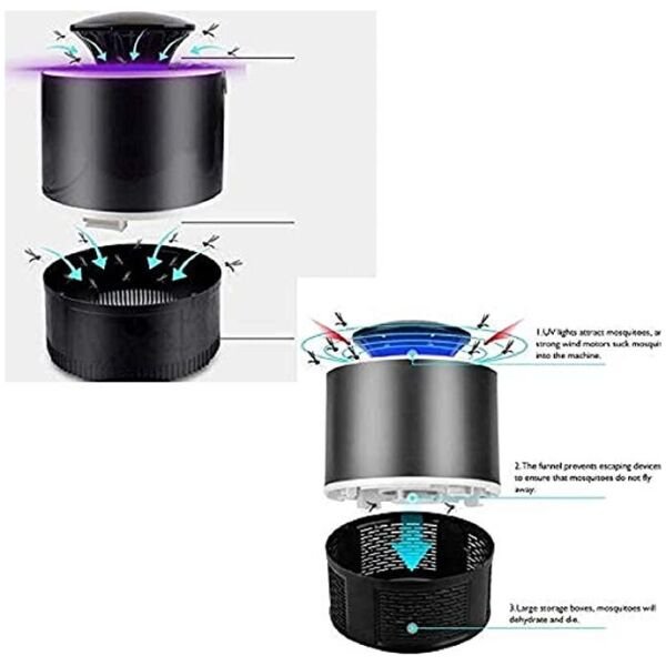 Electronic LED Mosquito Killer Machine Lamp for Home Electronic Fly Inhaler - Image 2