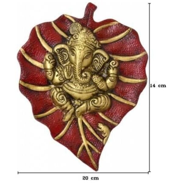 Designer Patta Ganesha Wall Hanging - Image 2