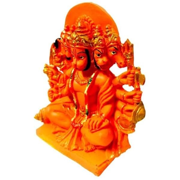 Panchmukhi Hanuman Statue For Pooja Murti - Image 3
