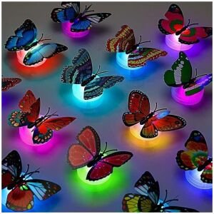 3DButterfly Led Light for Home Decoration (Pack of 3)