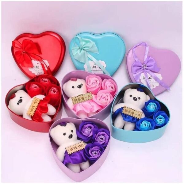 Bear Rose Gift Box - Image 2