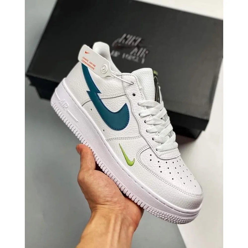 Nike Air Force 1 Low White Shoes For Men (FT197)