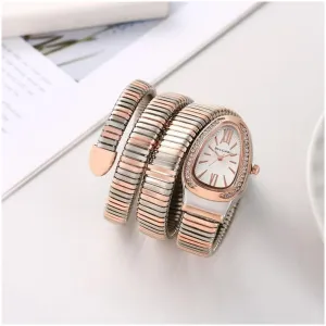 Bvlgari Watch Snake Copper Black For Women (SUP2311)