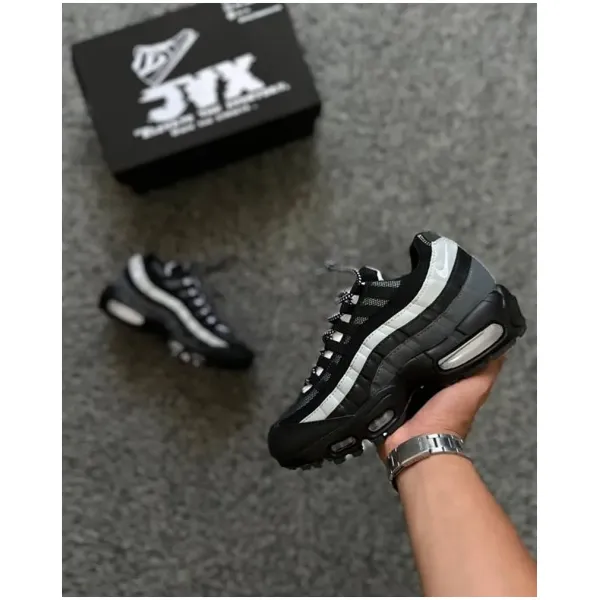 Nike Air Max 95 Black Smoke Shoes For Men (FT132) - Image 3