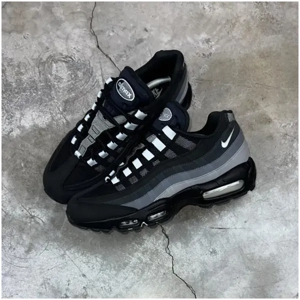 Nike Air Max 95 Black Smoke Shoes For Men (FT132) - Image 2