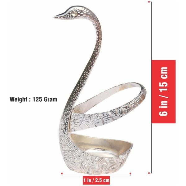 Swan Base Fork Holder With Fork Set for Kitchen & Home Decor - Image 3